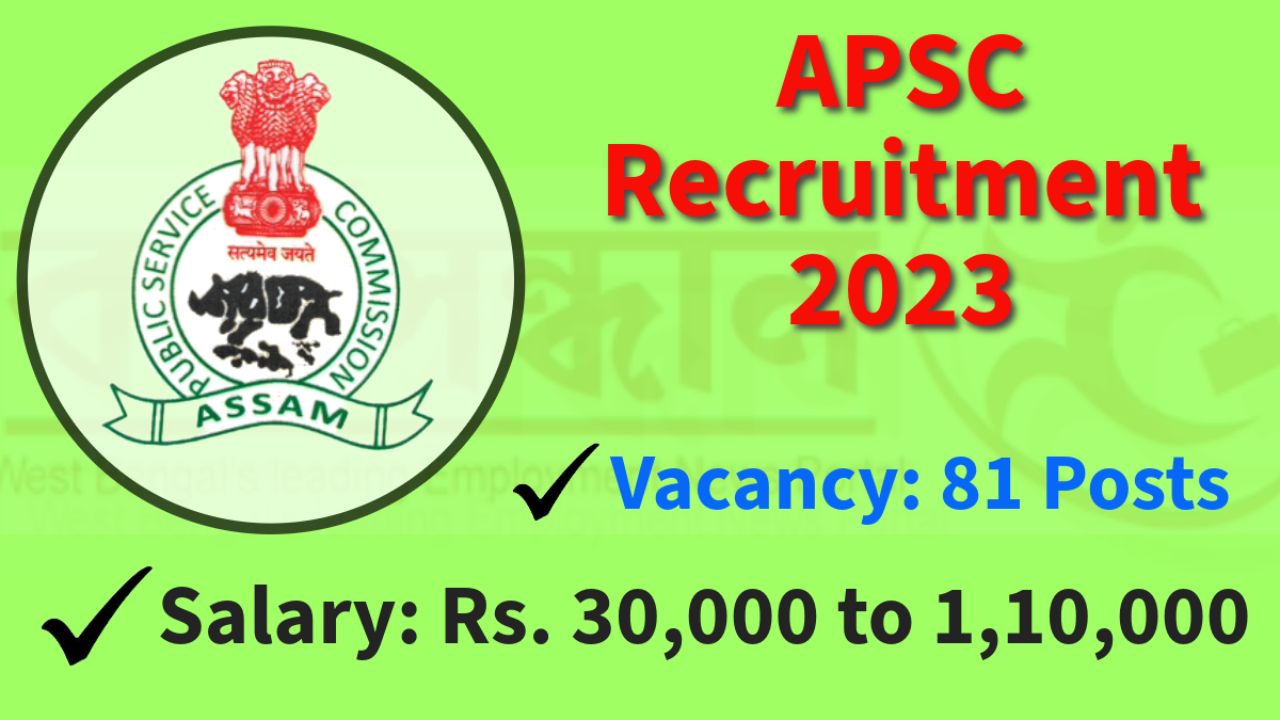 APSC AE Recruitment 2023