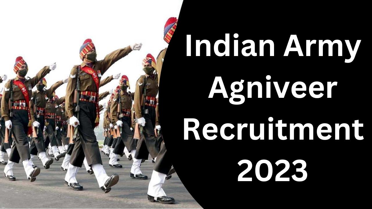 Indian Army Agniveer Recruitment 2023