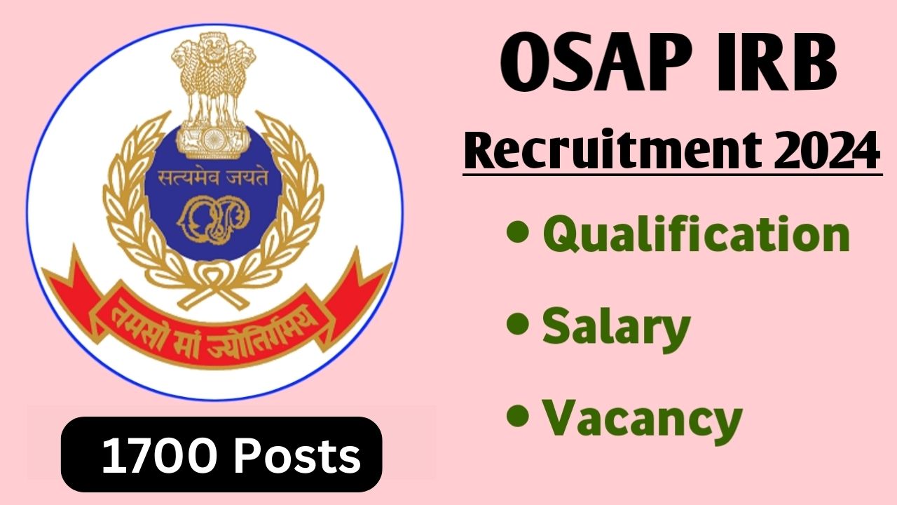 OSAP IRB Recruitment 2024