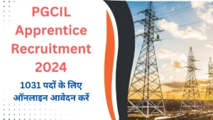 PGCIL Apprentice Recruitment 2024