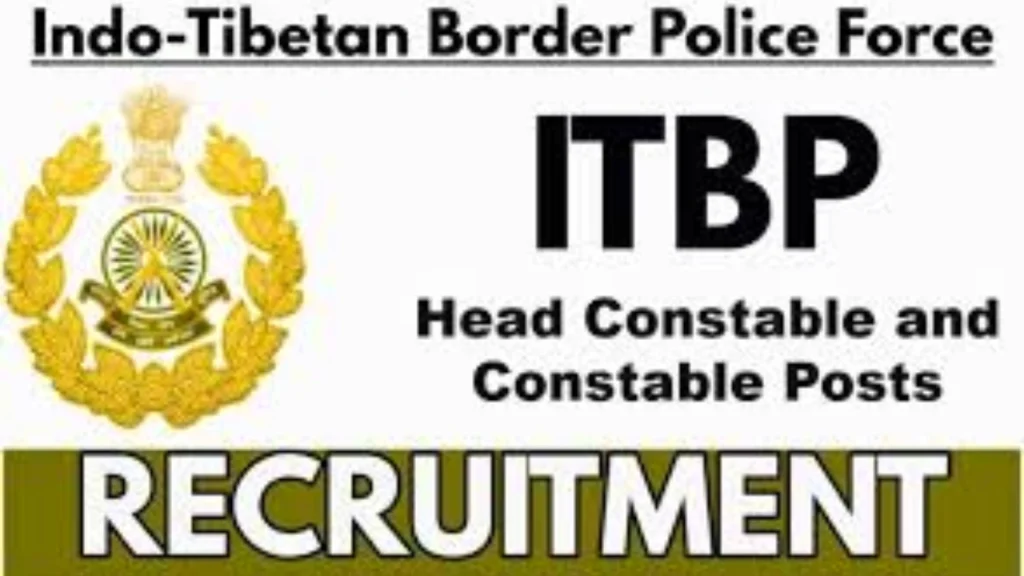 ITBP Constable and HC Recruitment 2025 Notice Out for Motor Mechanic Post, Age, Date, Qualification and Other Detail Check