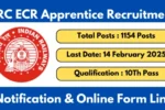 RRC ECR Recruitment 2025 Notification