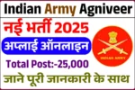 Indian Army Agniveer Recruitment 2025