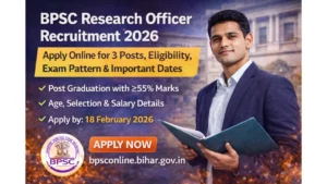 BPSC Research Officer Recruitment 2026