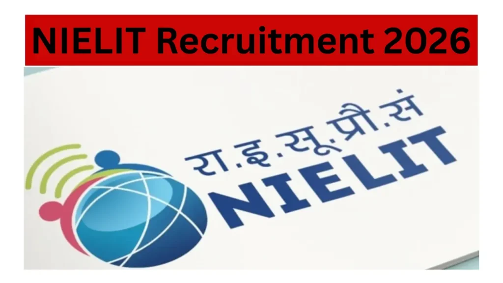 NIELIT Recruitment 2026