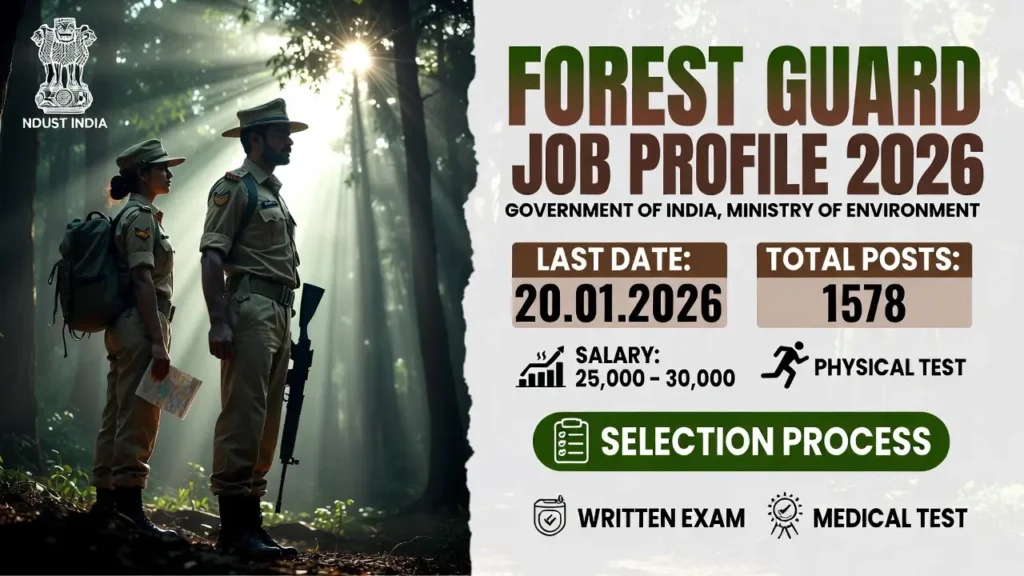 Forest Guard Job Profile 2026