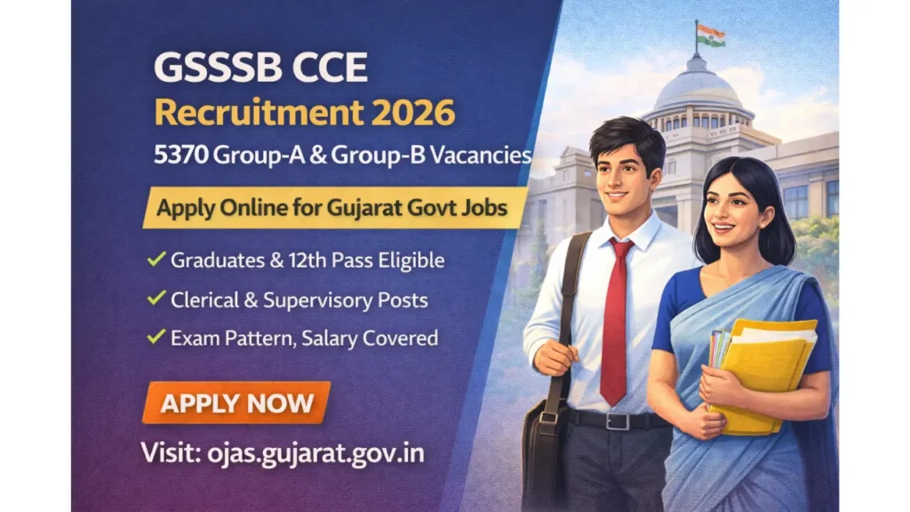 GSSSB CCE Recruitment 2026
