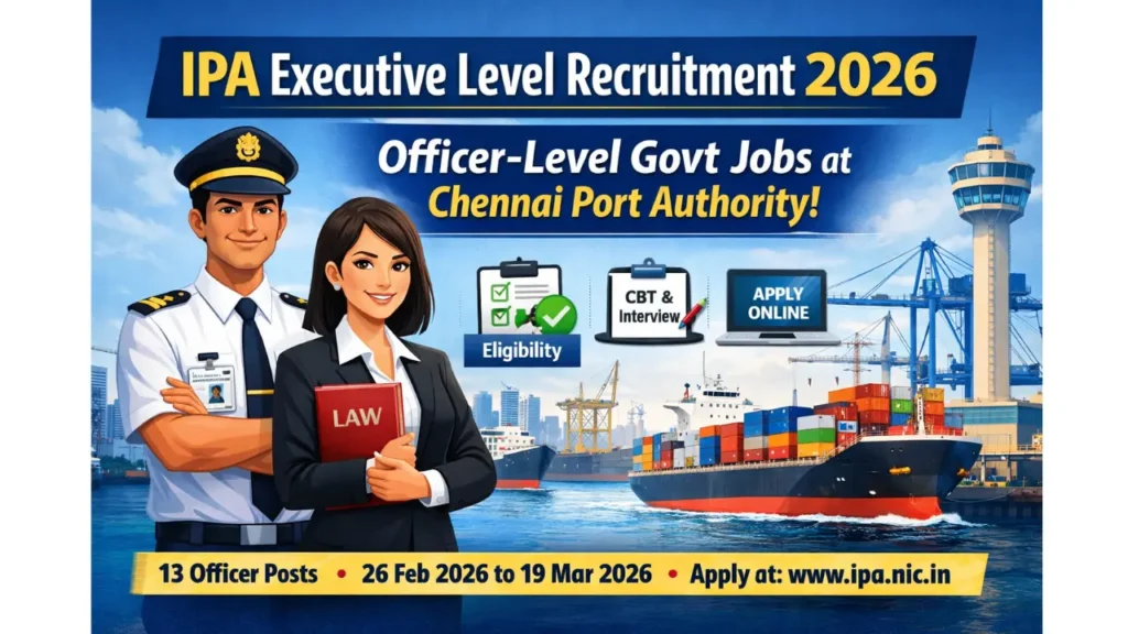 IPA Executive Level Recruitment 2026