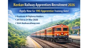 Konkan Railway Apprentices Recruitment 2026