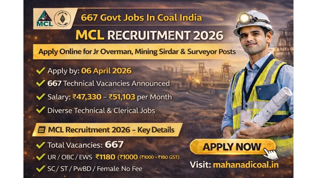 MCL Recruitment 2026