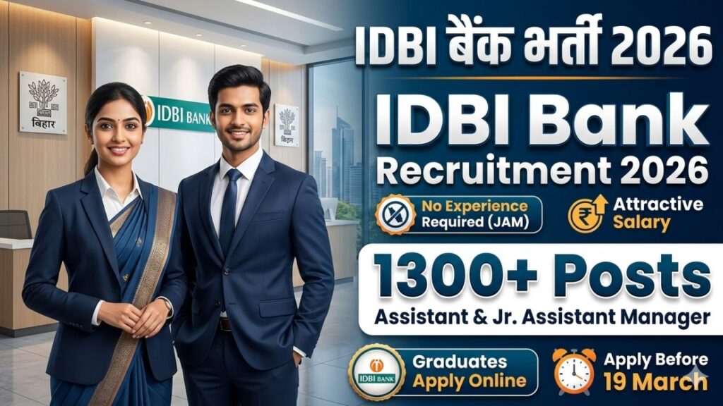 IDBI Bank Recruitment 2026