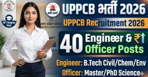 UPPCB Recruitment 2026