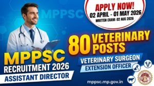 MPPSC Recruitment 2026