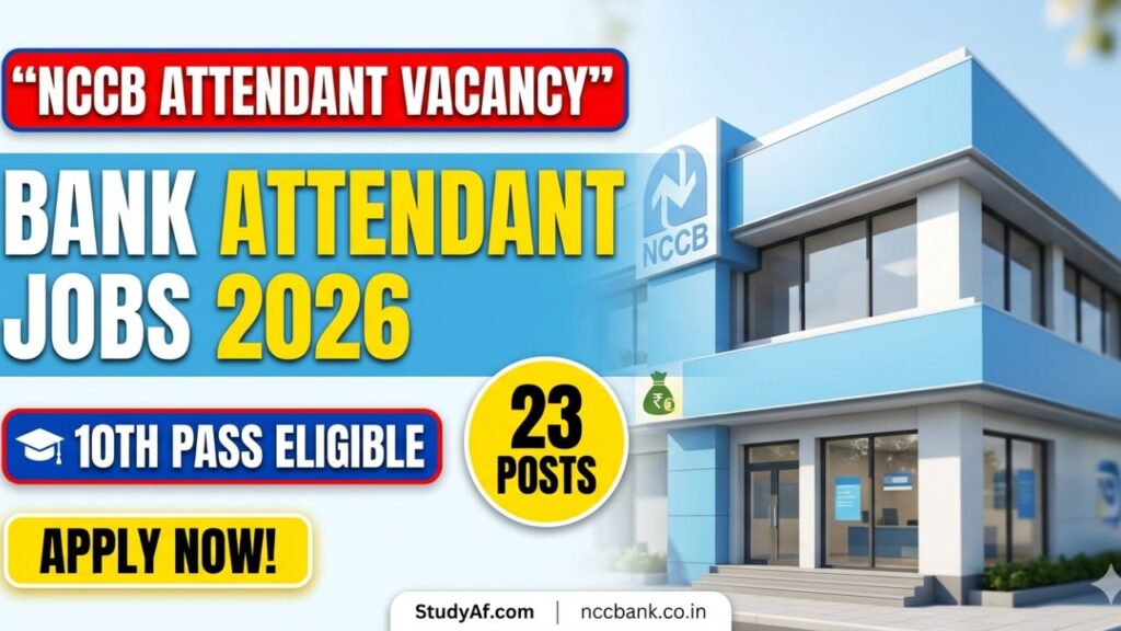 National Central Co-Operative Bank Recruitment 2026