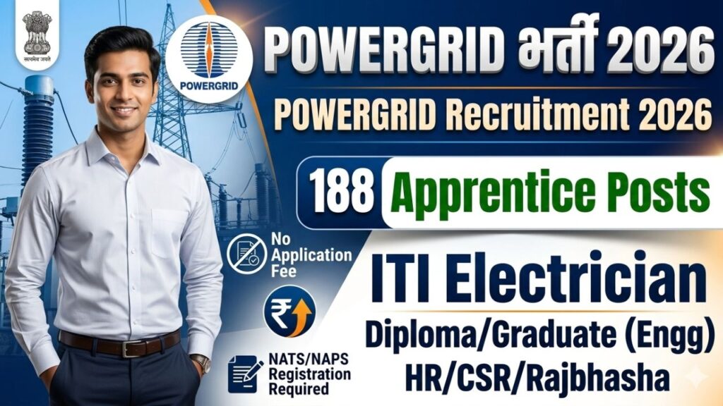 POWERGRID Apprentices Recruitment 2026