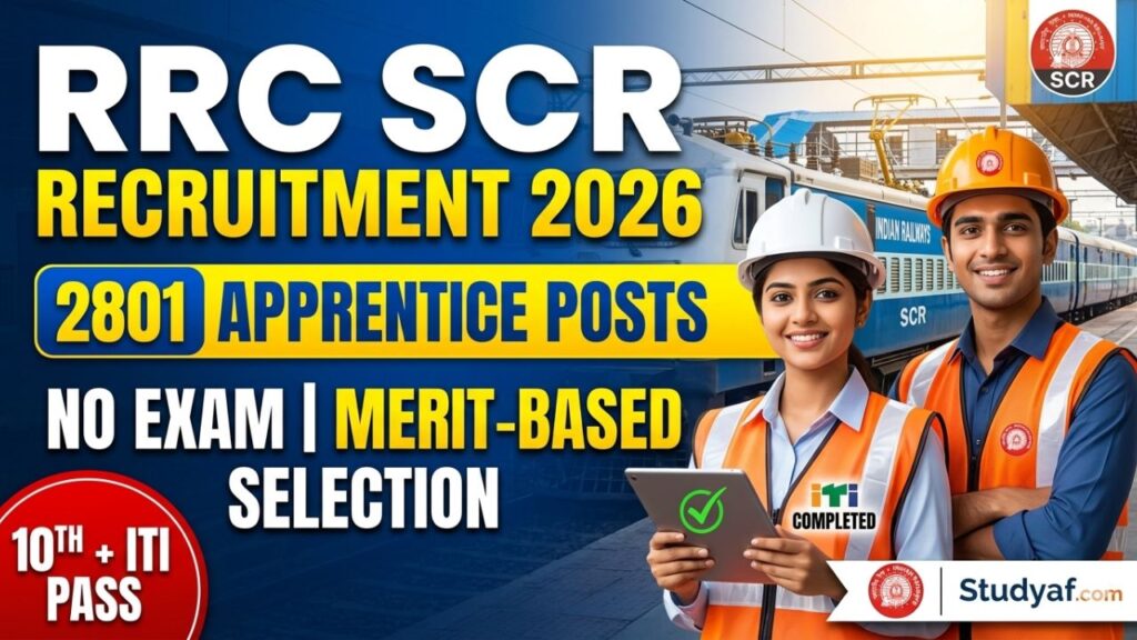 RRC SCR Apprentice Recruitment 2026