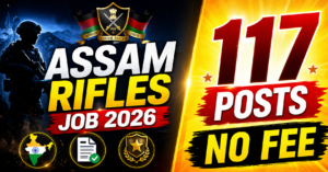 Assam Rifles Compassionate Ground Recruitment 2026