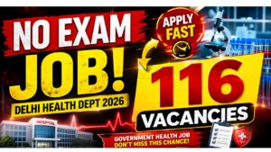 Delhi State Health Mission Recruitment 2026