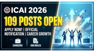 ICAI Executive Officer Recruitment 2026