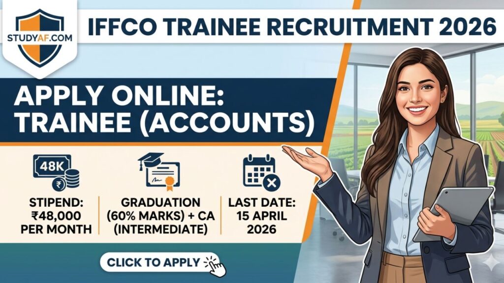 IFFCO Trainee Recruitment 2026