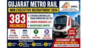 Gujarat Metro Rail Non Executive Recruitment 2026